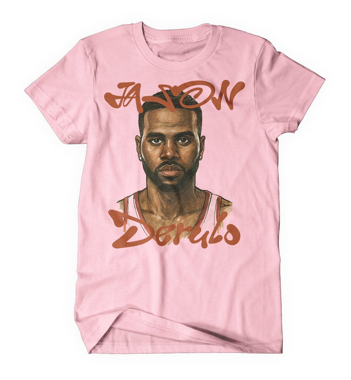 Jason Derulo - Face and Logo Official Unisex T-Shirt