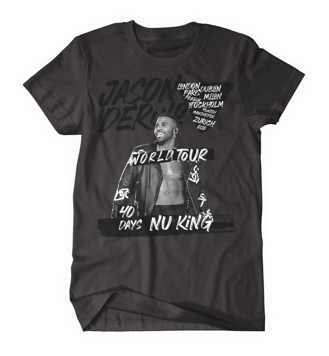 Jason Derulo - Nu King 40 Days Official Unisex T-Shirt