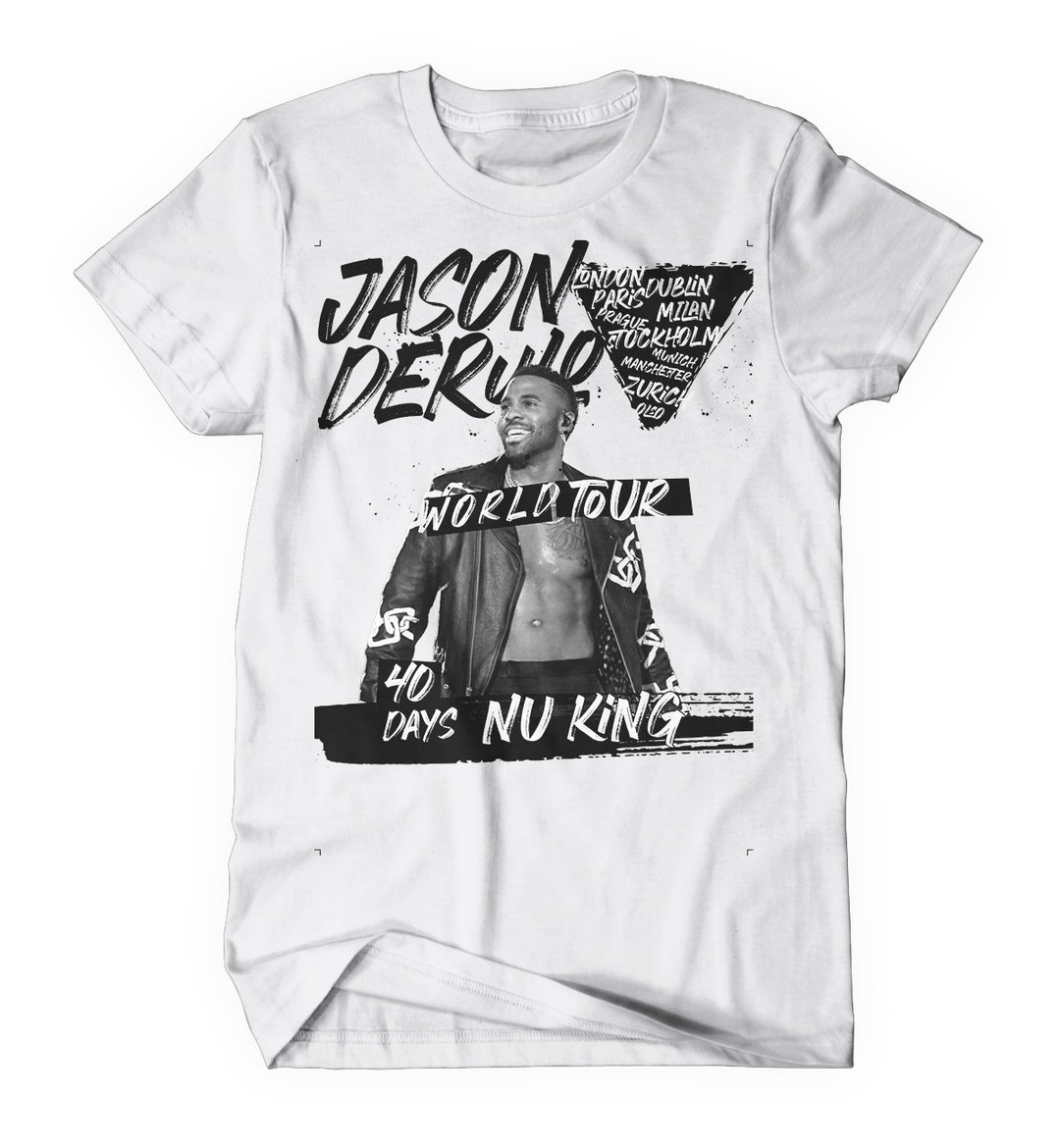 Jason Derulo - Nu King 40 Days Official Unisex T-Shirt