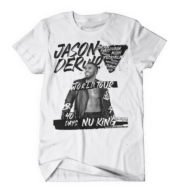 Jason Derulo - Nu King 40 Days Official Unisex T-Shirt
