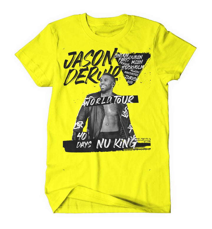 Jason Derulo - Nu King 40 Days Official Unisex T-Shirt