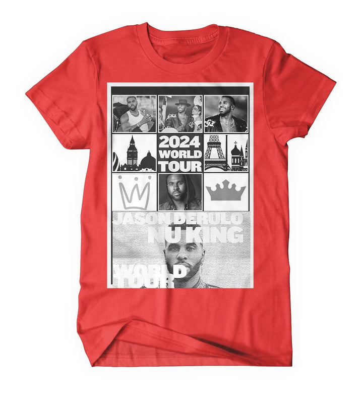 Jason Derulo - Nu King Tour Official Unisex T-Shirt