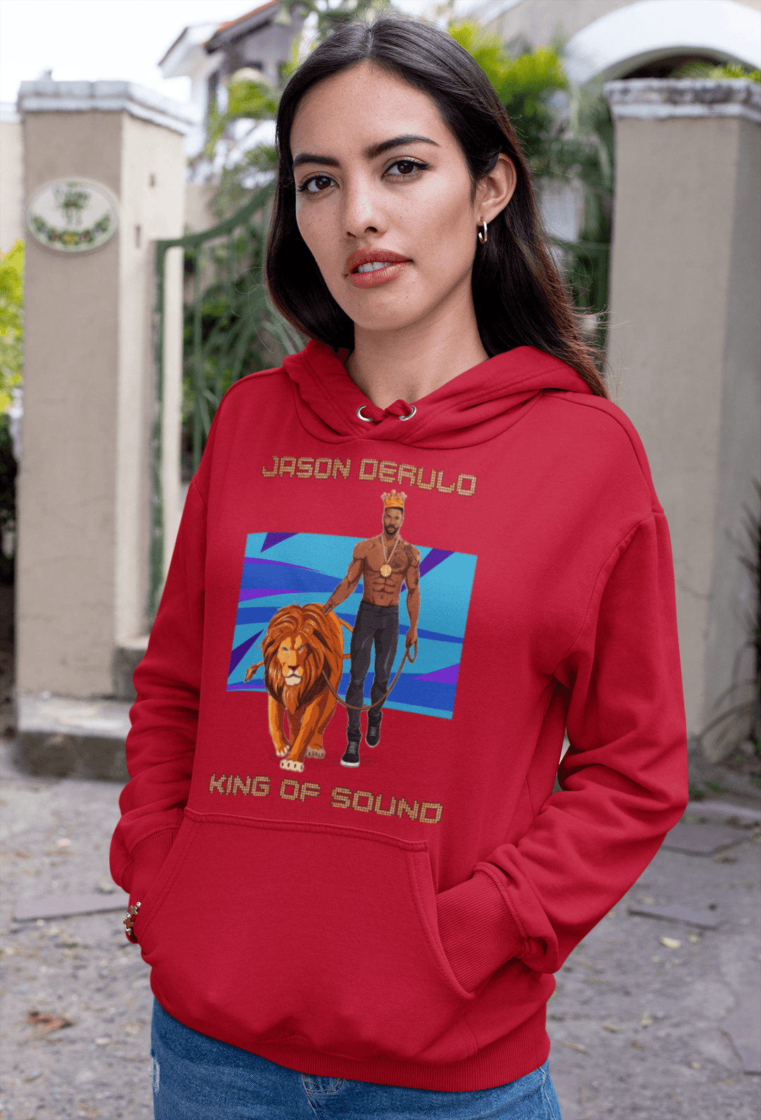 Jason Derulo - King Of Sound Official Pullover Hoodie