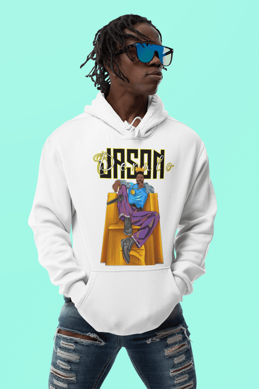 Jason Derulo - Mic Drop Official Pullover Hoodie