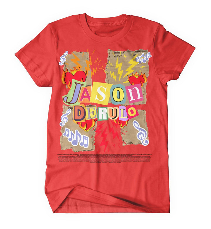 Jason Derulo - Outside The Box Official Unisex T-Shirt