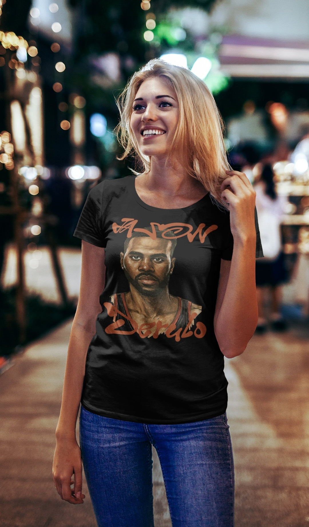 Jason Derulo - Face and Logo Official Unisex T-Shirt